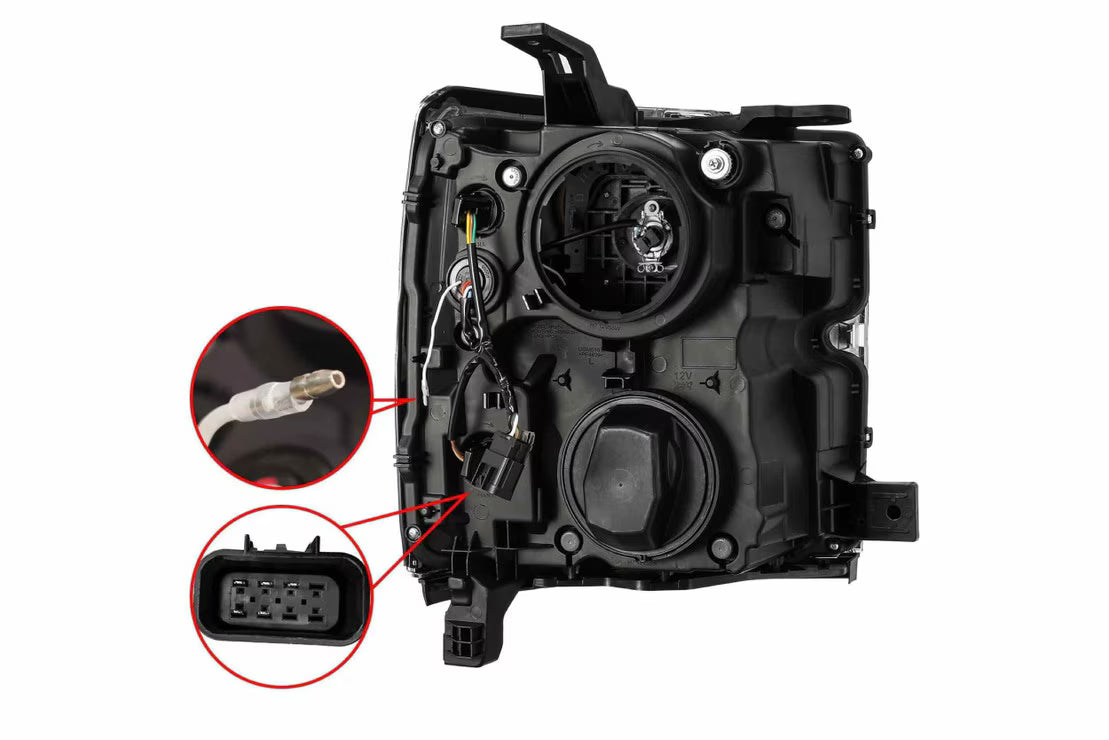 15-19 Chevrolet Silverado HD Pro Headlights