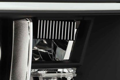 ARex (PRO-Series) Halogen Headlights:: Toyota Tundra (07-13) - Matte Black / Chrome (Set) (w/ Auto-Leveling)