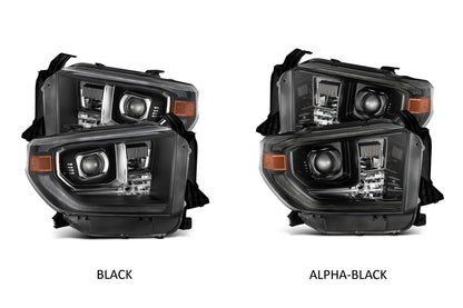 ARex Luxx LED Headlights: Toyota Tundra (14-20) - Black (Set)