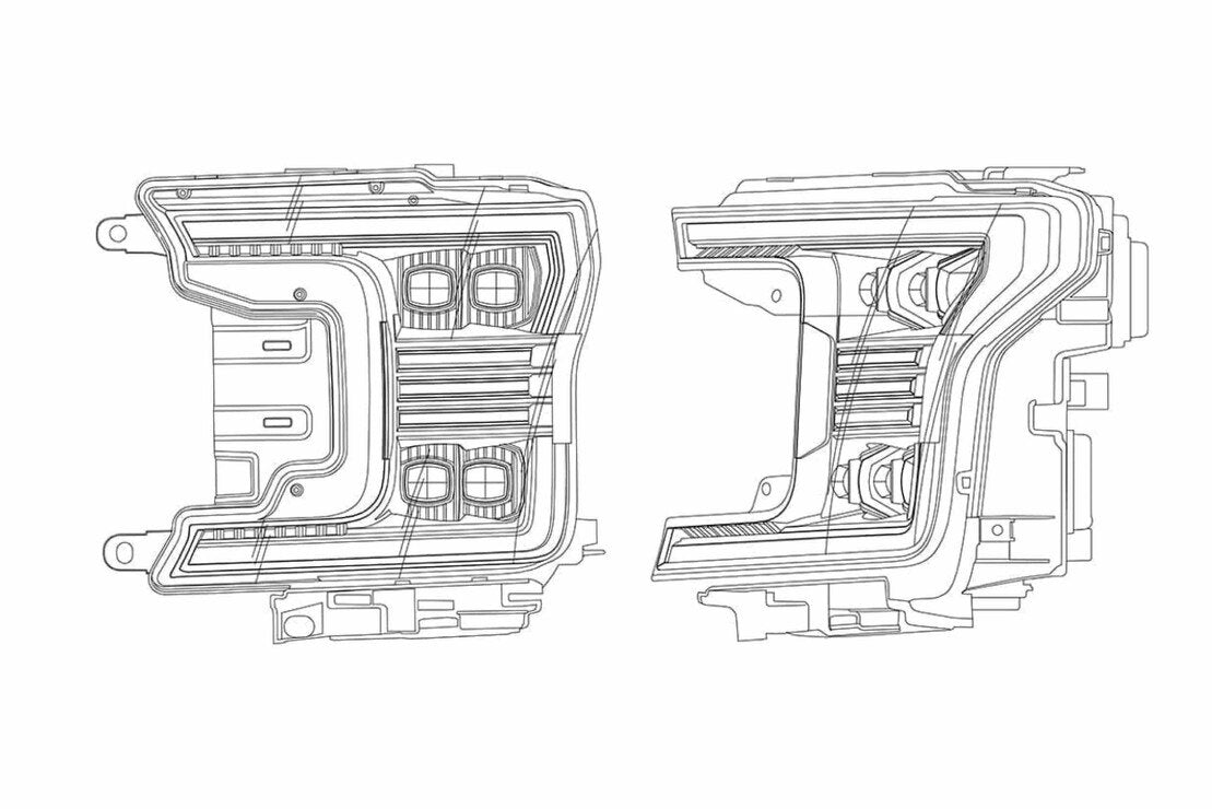 18-20 Ford F-150 Nova Headlights