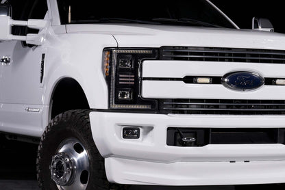 17-19 Ford Super Duty XB Hybrid LED Headlights