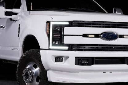 17-19 Ford Super Duty XB Hybrid LED Headlights