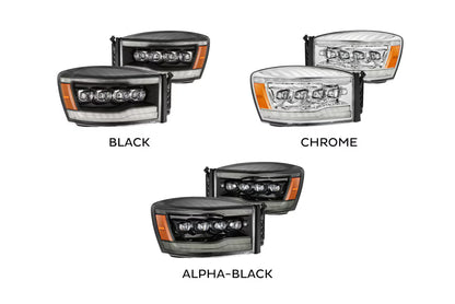 06-08 Dodge Ram Nova Headlights