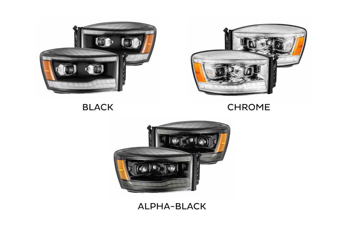 06-08 Dodge Ram Luxx Headlights