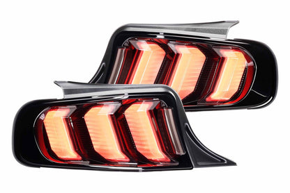 10-12 Ford Mustang Facelift XB LED Tail Lights (Smoked)