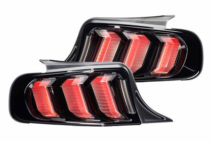 10-12 Ford Mustang Facelift XB LED Tail Lights (Smoked)