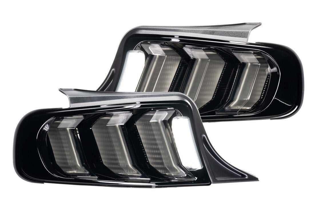 10-12 Ford Mustang Facelift XB LED Tail Lights (Smoked)