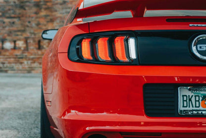 10-12 Ford Mustang Facelift XB LED Tail Lights (Smoked)