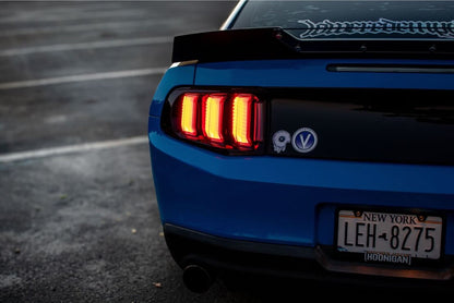 10-12 Ford Mustang Facelift XB LED Tail Lights (Smoked)