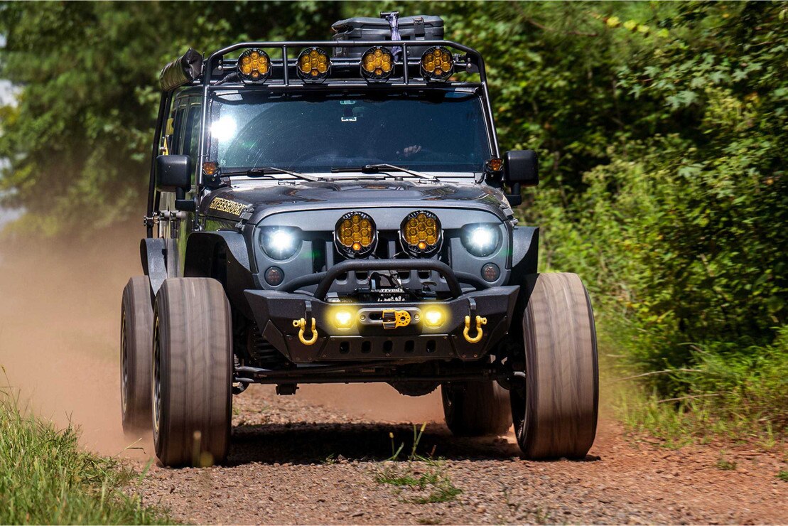 07-18 Jeep Wrangler JK Super7 Headlights
