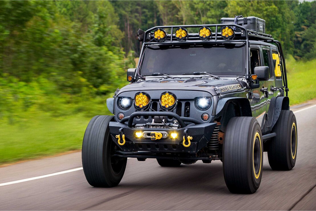 07-18 Jeep Wrangler JK Super7 Headlights