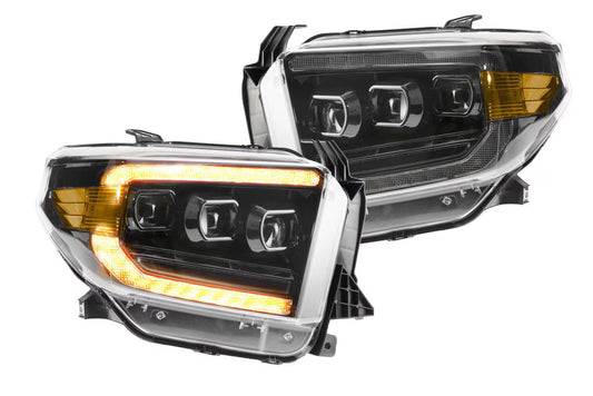 14-21 Toyota Tundra XB LED Headlights ( AMBER DRL )