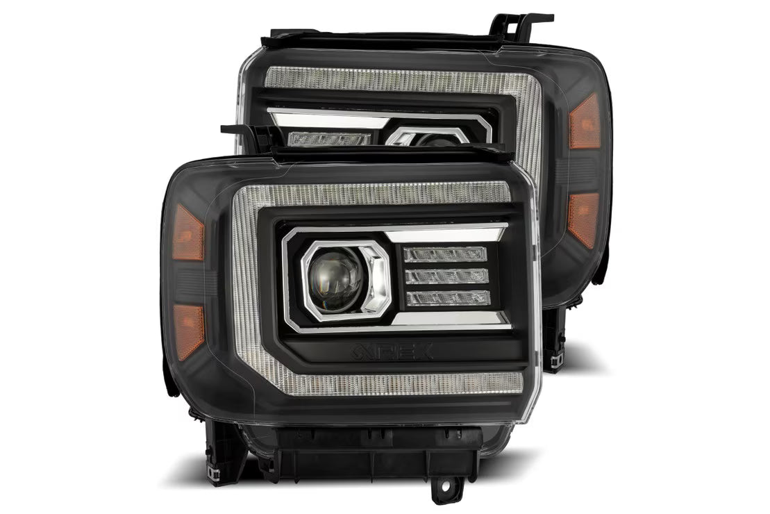 14-18 GMC Sierra Luxx Headlights