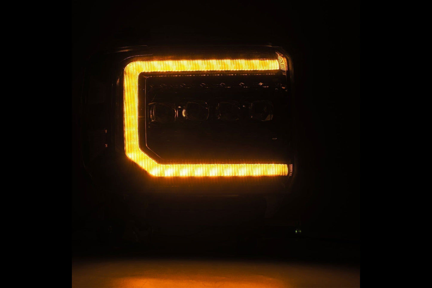 Arex Nova LED Headlights: GMC Sierra (14-18) - Alpha-Black (Set)