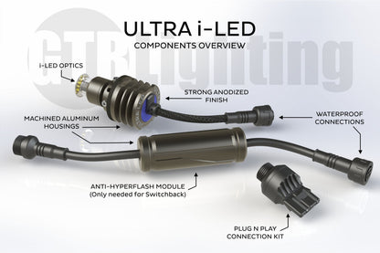 GTR i-LED Ultra: 1157 / Switchback (Pair)