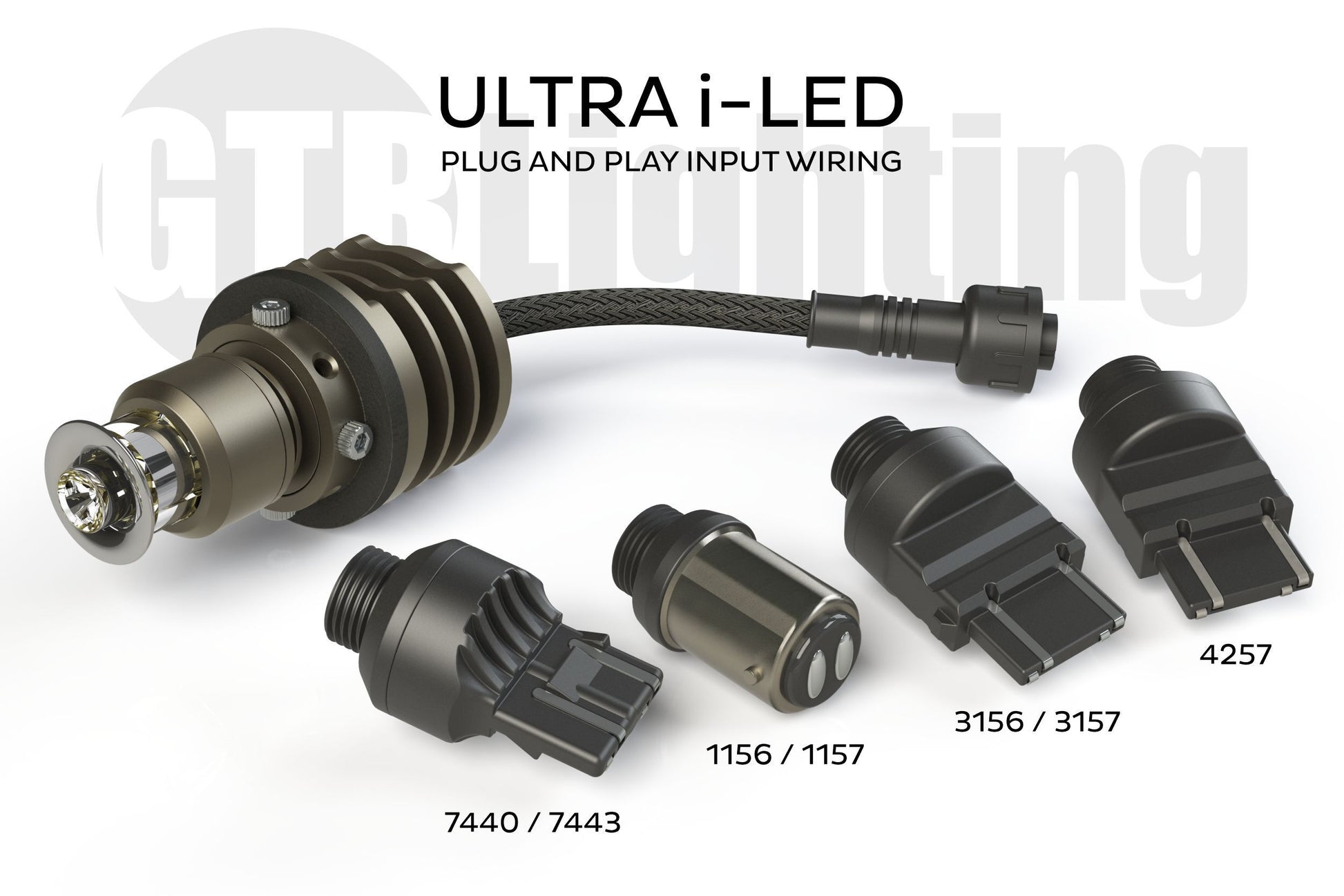 GTR i-LED Ultra: 3156/3157 / Non-CK / Switchback (Pair)