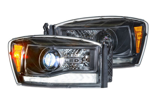 06-08 Dodge Ram XB Hybrid LED Headlights