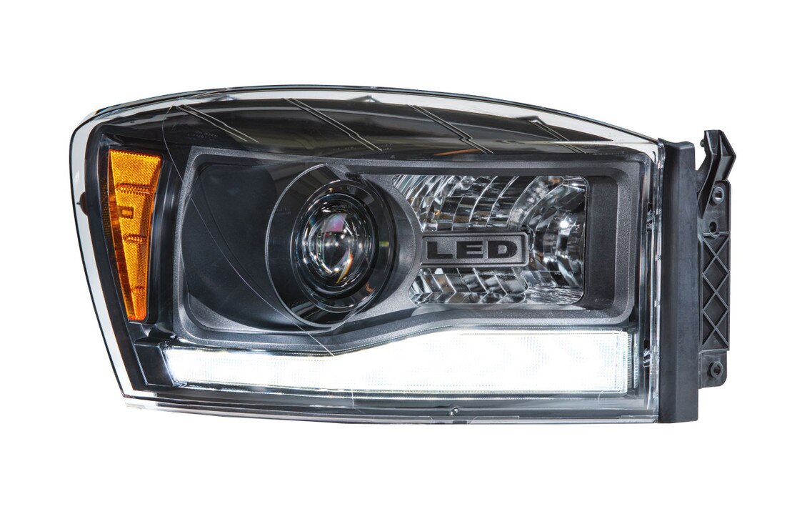 06-08 Dodge Ram XB Hybrid LED Headlights