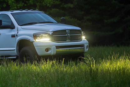 06-08 Dodge Ram XB Hybrid LED Headlights