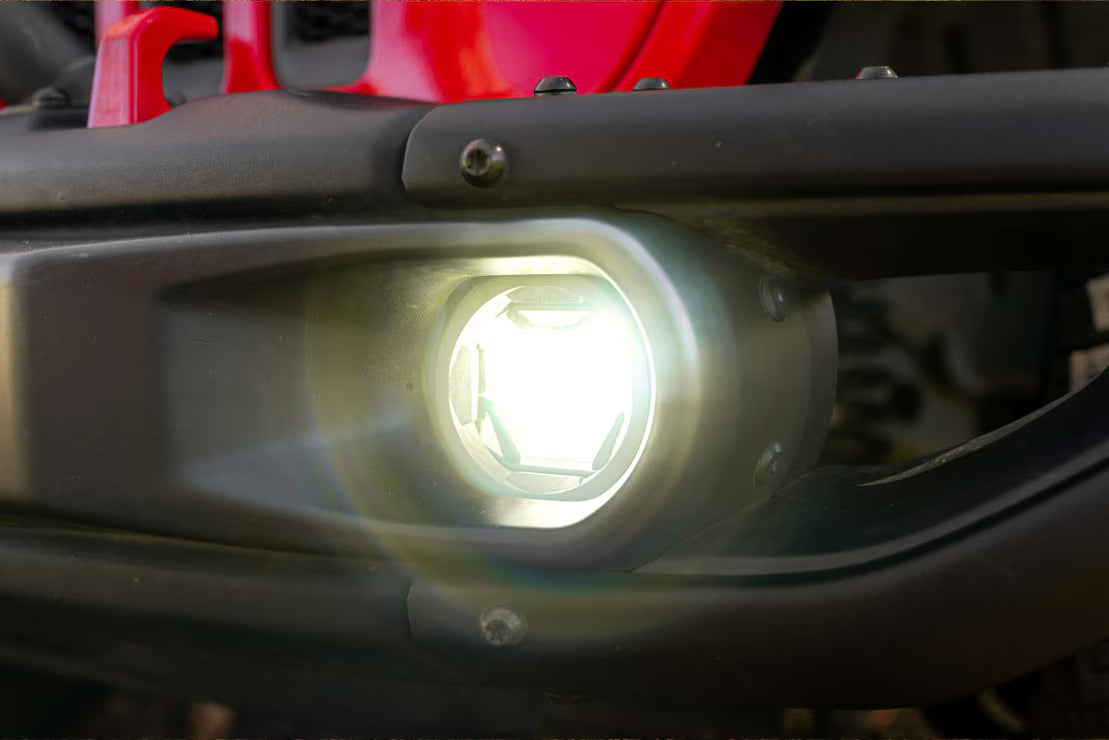 18-26 Jeep Wrangler JL/20-26 Gladiator JT 4Banger LED Fog Lights