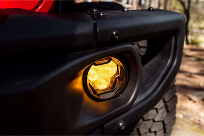 18-26 Jeep Wrangler JL/20-26 Gladiator JT 4Banger LED Fog Lights