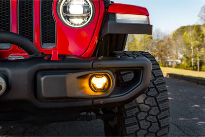 18-26 Jeep Wrangler JL/20-26 Gladiator JT 4Banger LED Fog Lights