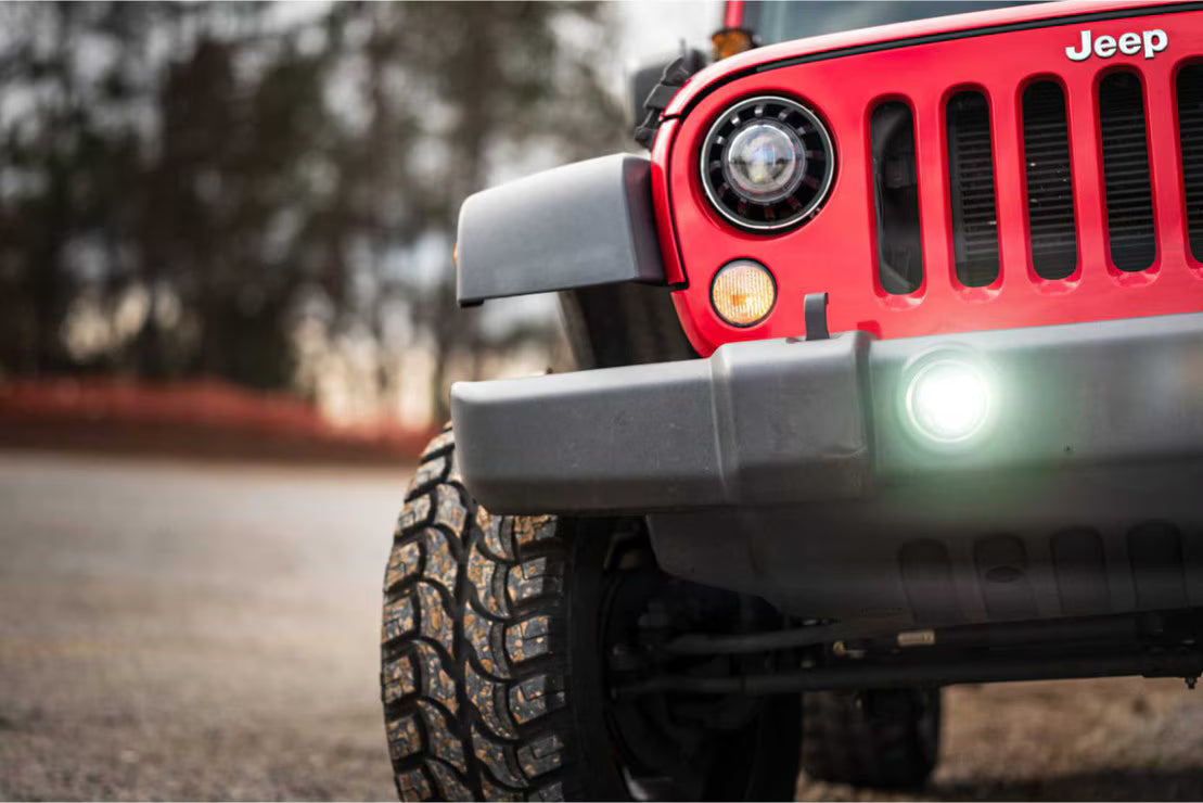 07-18 Jeep Wrangler JK 4Banger LED Fog Lights