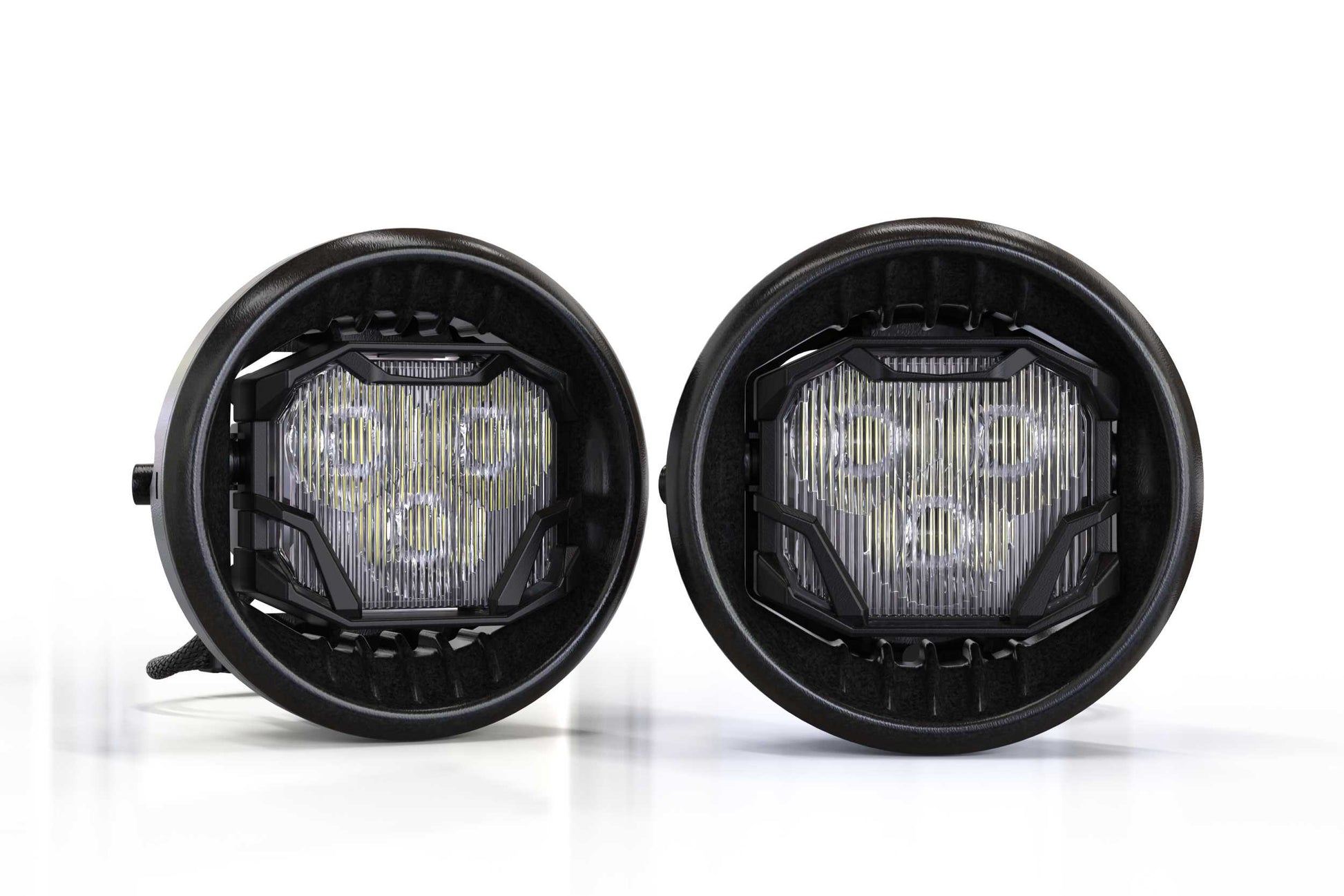 4Banger Fog Lights: 05-11 Tacoma (HXB Yellow SAE Wide Beam)