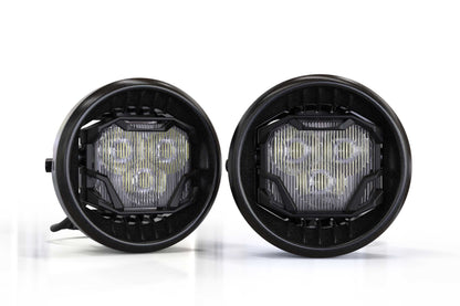 4Banger Fog Lights: 05-11 Tacoma (HXB Yellow SAE Wide Beam)