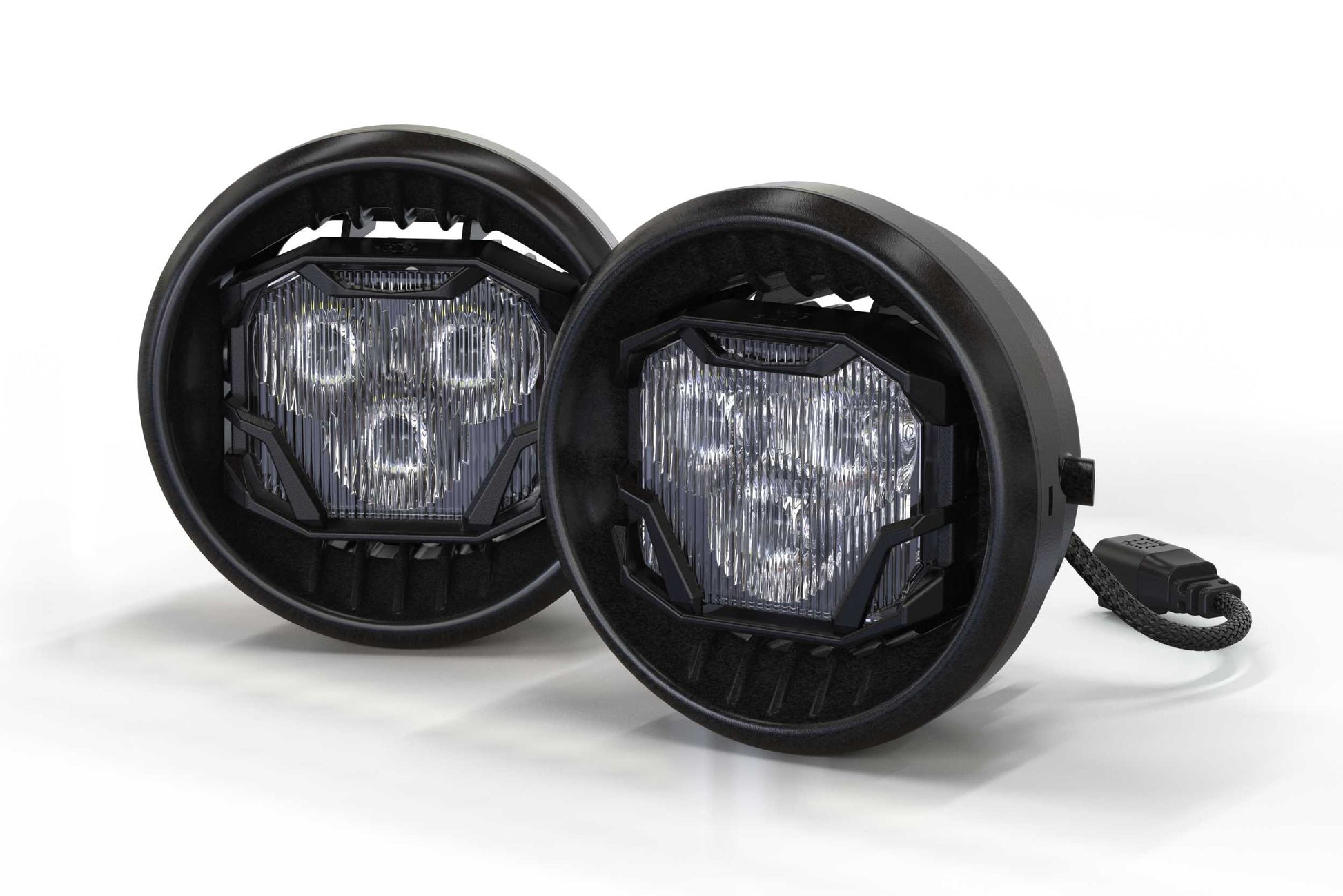 4Banger Fog Lights: 05-11 Tacoma (HXB Yellow SAE Wide Beam)