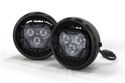 4Banger Fog Lights: 05-11 Tacoma (HXB Yellow SAE Wide Beam)