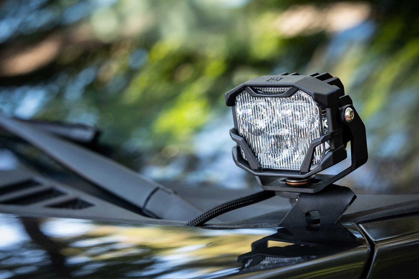 Morimoto 4Banger Ditch Light Kit: 15-20 F150 (NCS White Spot Beam)