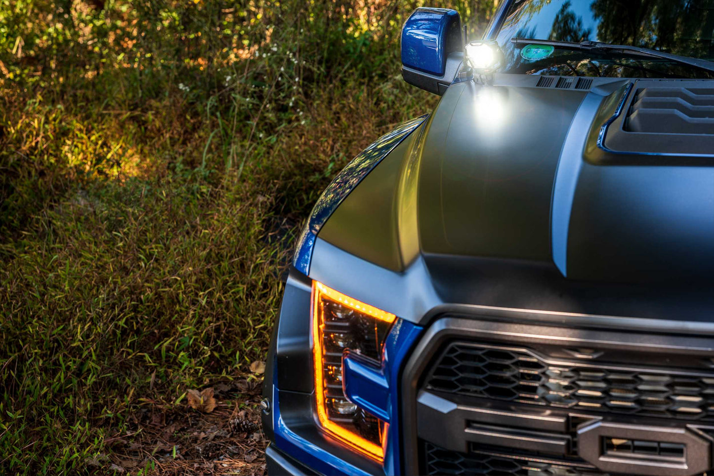 Morimoto 4Banger Ditch Light Kit: 15-20 F150 (NCS White Spot Beam)