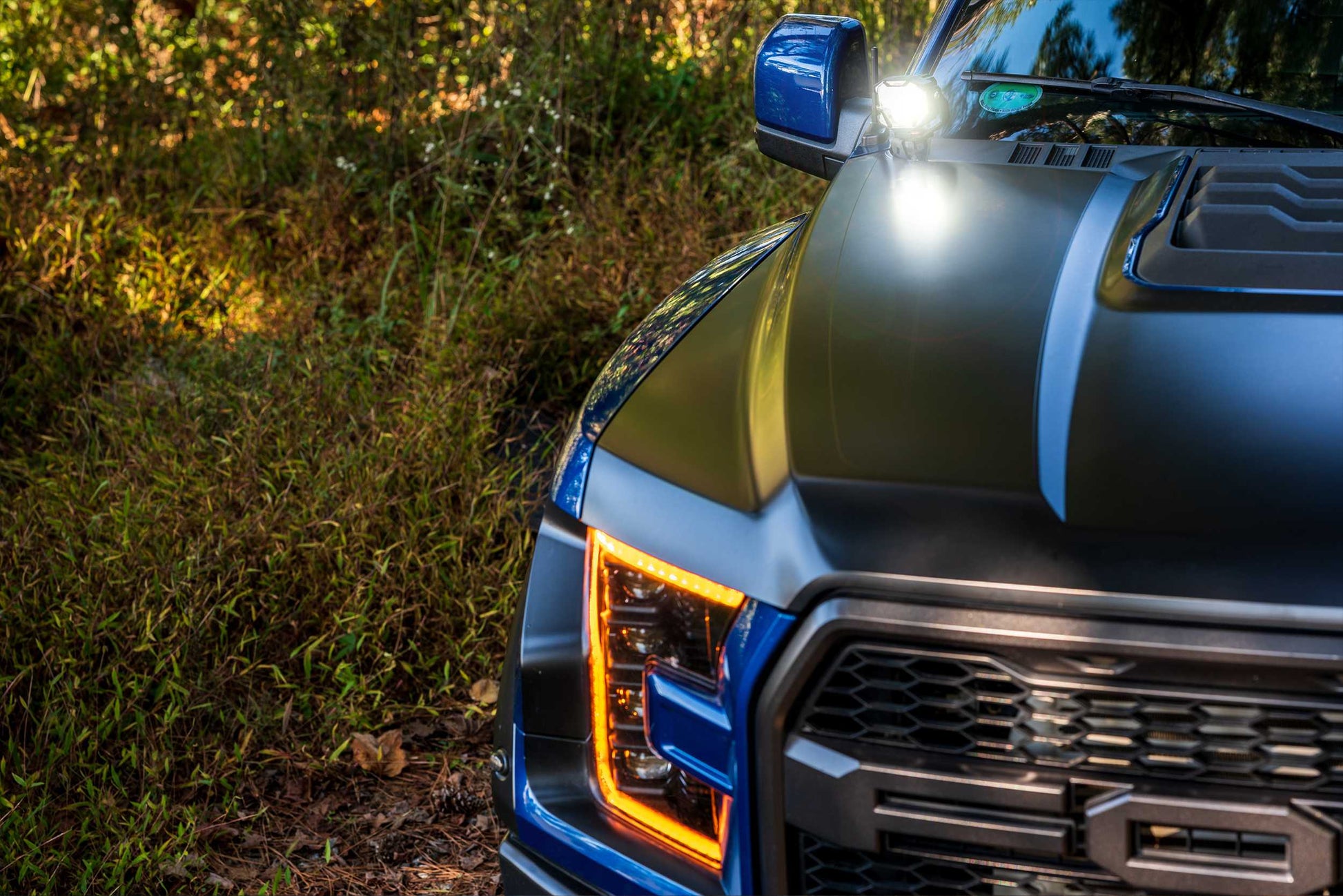 Morimoto 4Banger Ditch Light Kit: 15-20 F150 (NCS White Spot Beam)