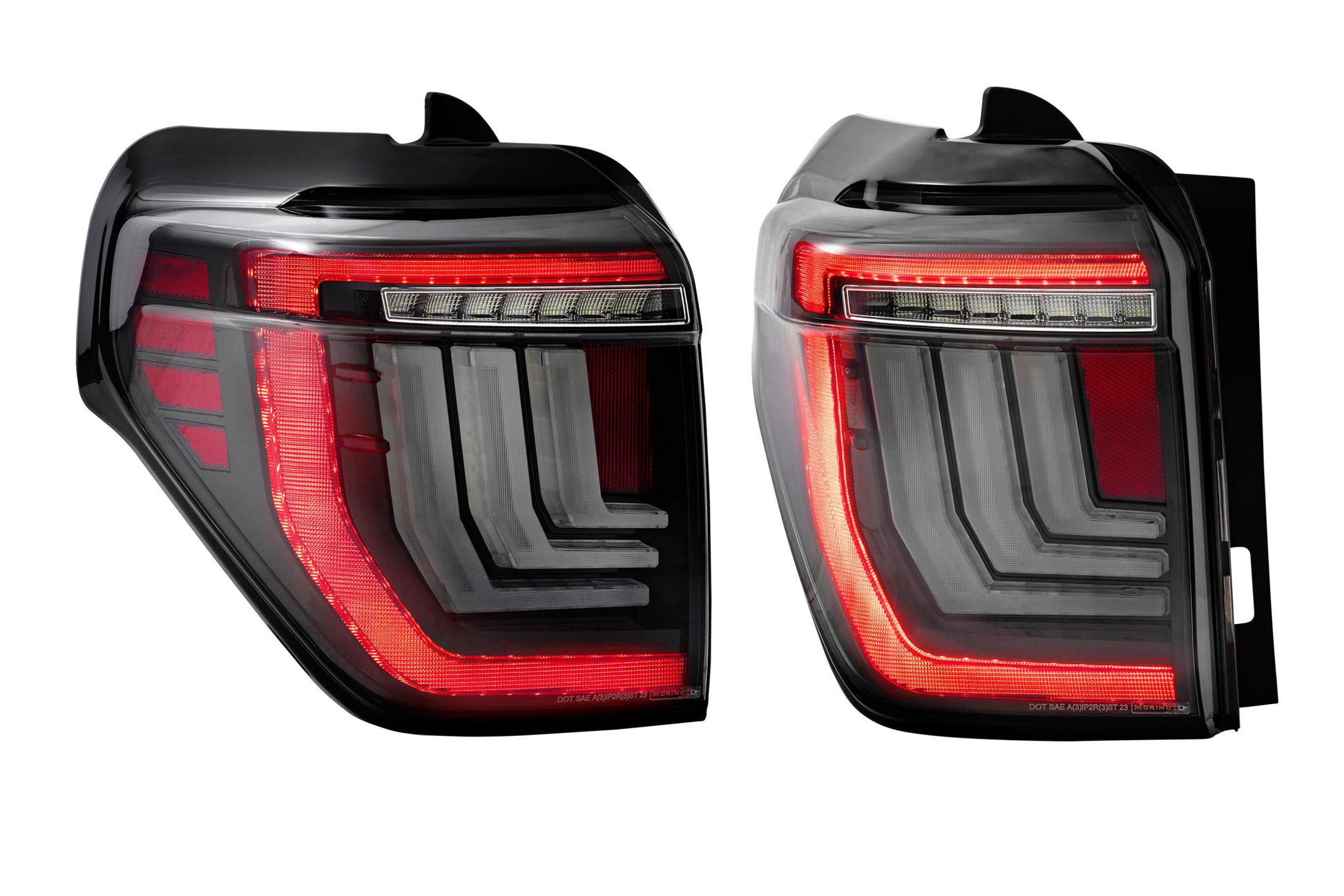 XB LED Tail Lights: Toyota 4Runner (10-24 / Smoked Lens / Set)