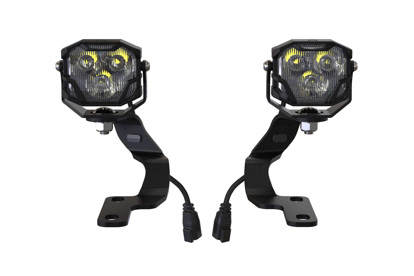 Morimoto 4Banger Ditch Light Kit: 03-09 Lexus GX470 (NCS White Spot Beam)