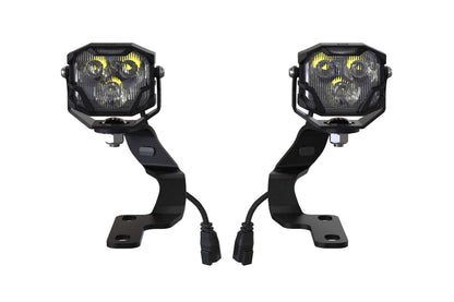 Morimoto 4Banger Ditch Light Kit: 03-09 Lexus GX470 (NCS White Spot Beam)