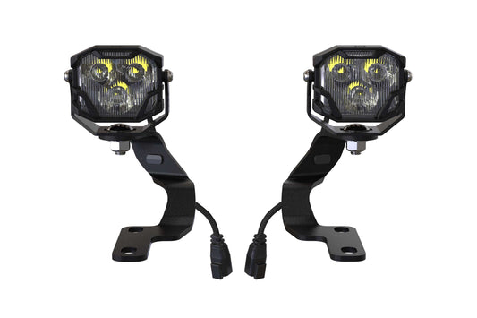 Morimoto 4Banger Ditch Light Kit: 03-09 Lexus GX470 (NCS White Spot Beam)