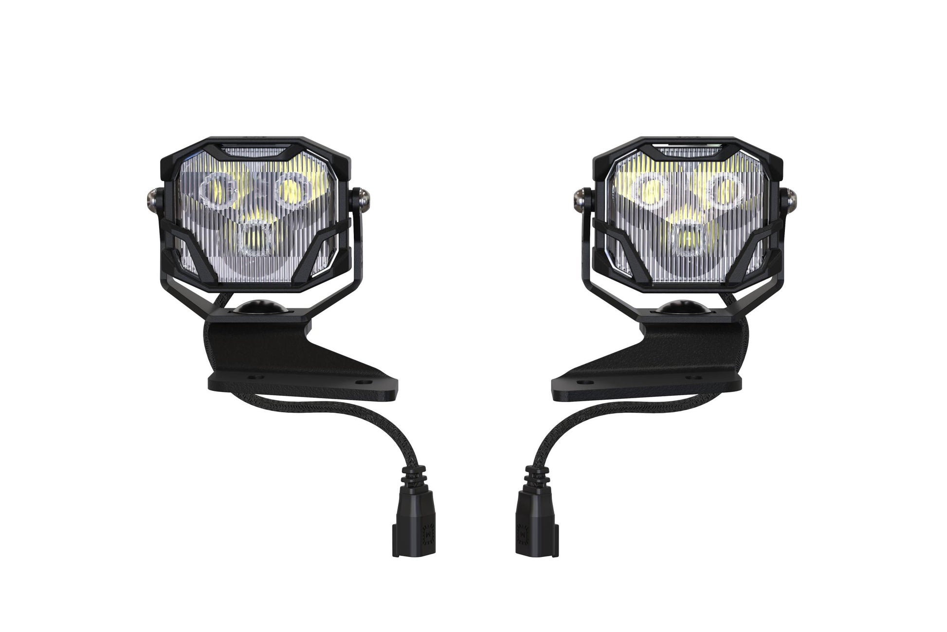 Morimoto 4Banger Ditch Light Kit: 2021+ Bronco (NCS White Spot Beam)