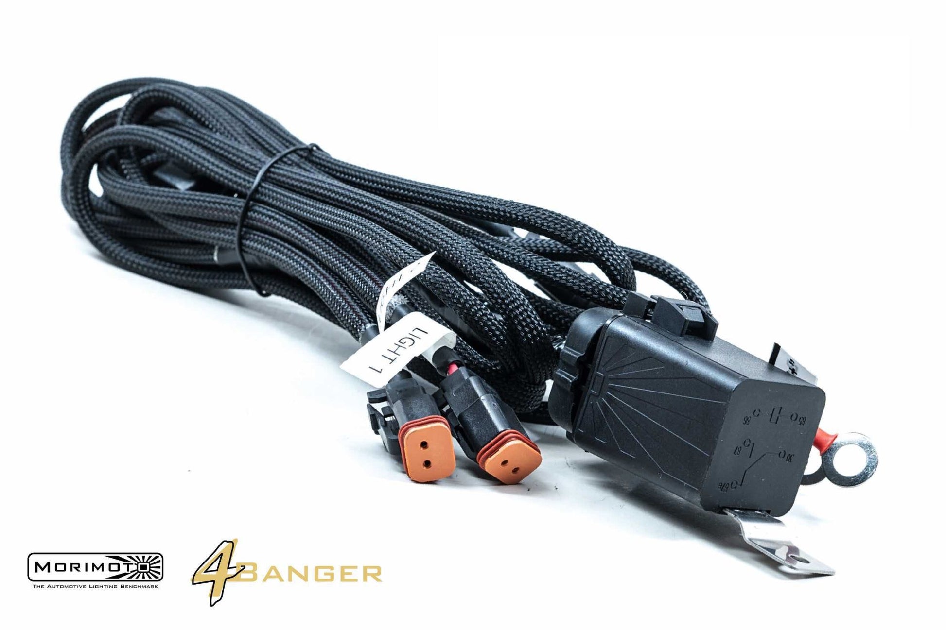 Morimoto 4Banger Ditch Light Kit: 2021+ Bronco (NCS White Spot Beam)