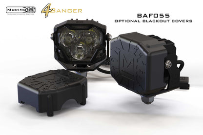 Morimoto 4Banger Ditch Light Kit: 2021+ Bronco (NCS White Spot Beam)