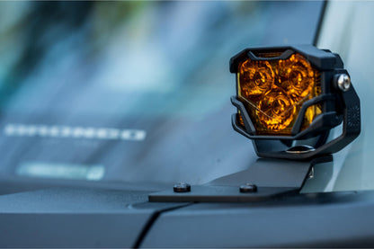 Morimoto 4Banger Ditch Light Kit: 2021+ Bronco (NCS White Spot Beam)