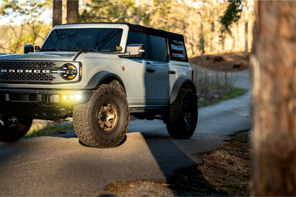 Morimoto 4Banger Triple Fog Kit: Bronco (21+ / Brackets only / Set)