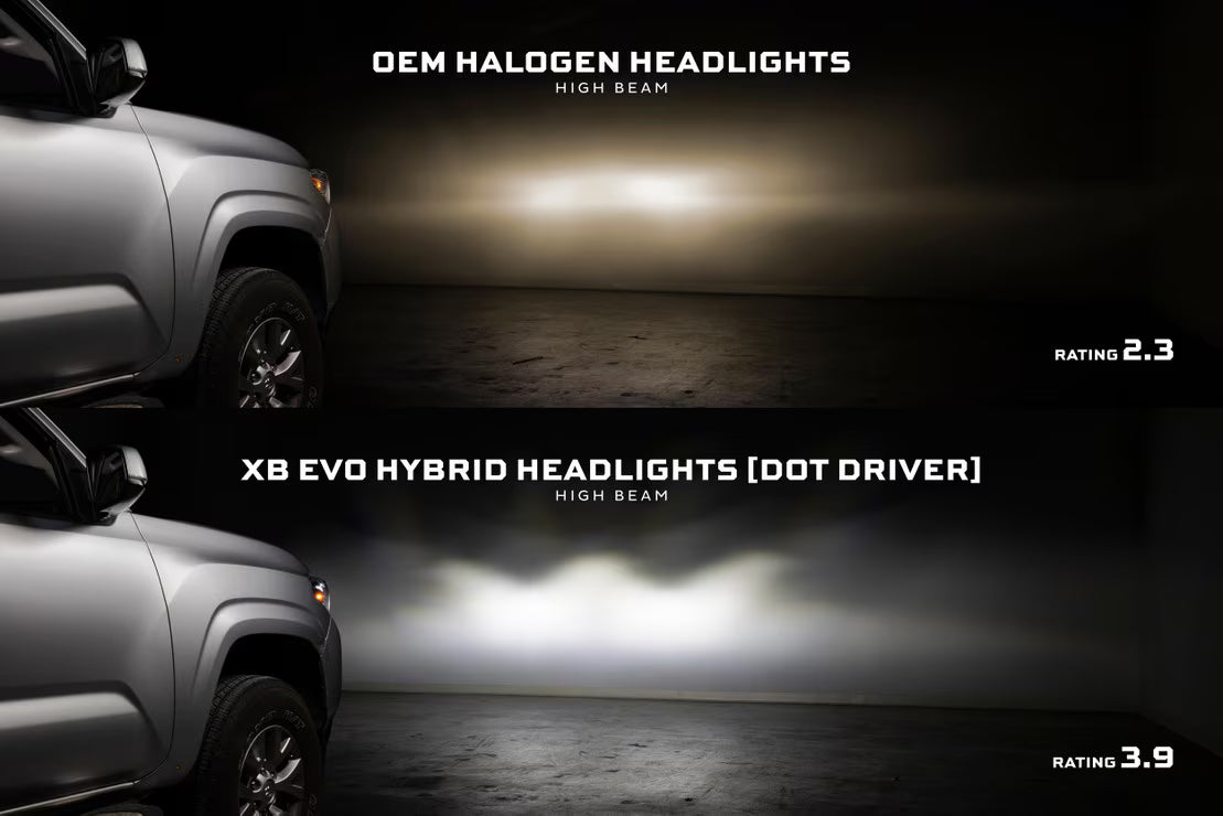 16-23 Toyota Tacoma XB Evo Hybrid LED Headlights