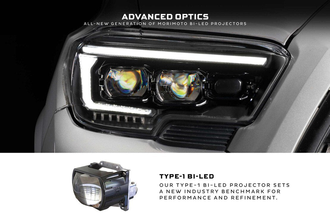 16-23 Toyota Tacoma XB Evo Hybrid LED Headlights