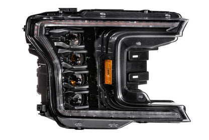 18-20 Ford F-150 XB LED Headlights ( AMBER DRL )