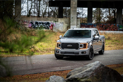 18-20 Ford F-150 XB LED Headlights ( AMBER DRL )
