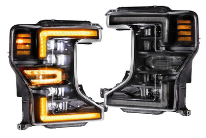 20-22 Super Duty XB LED Headlights ( AMBER DRL )