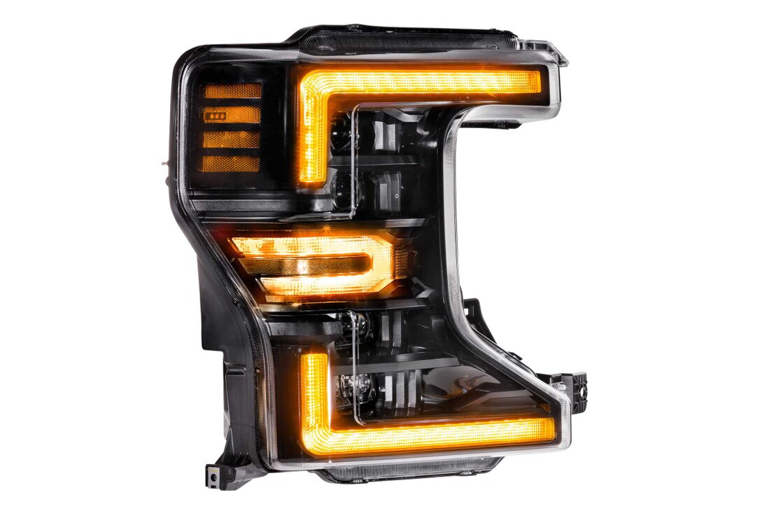 20-22 Super Duty XB LED Headlights ( AMBER DRL )