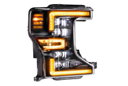 20-22 Super Duty XB LED Headlights ( AMBER DRL )